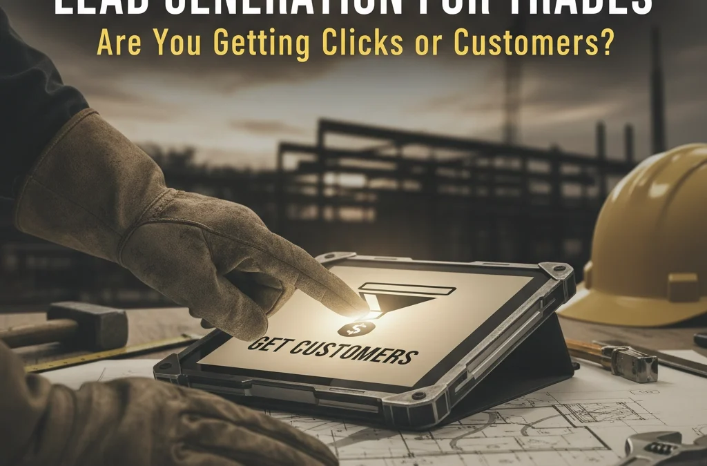 Lead Generation for Trades: Are You Getting Clicks or Customers?