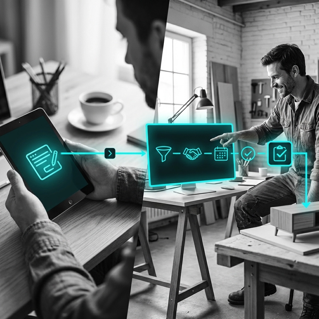 From Web Lead to Booked Job: Streamlining the Customer Journey with Your CRM